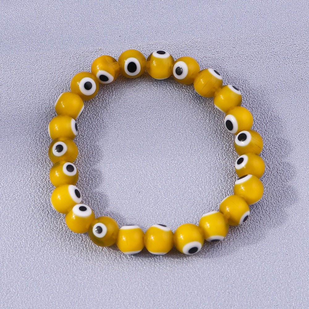 Devil's Eye Bracelet Colorful Beads Wristband Bracelet