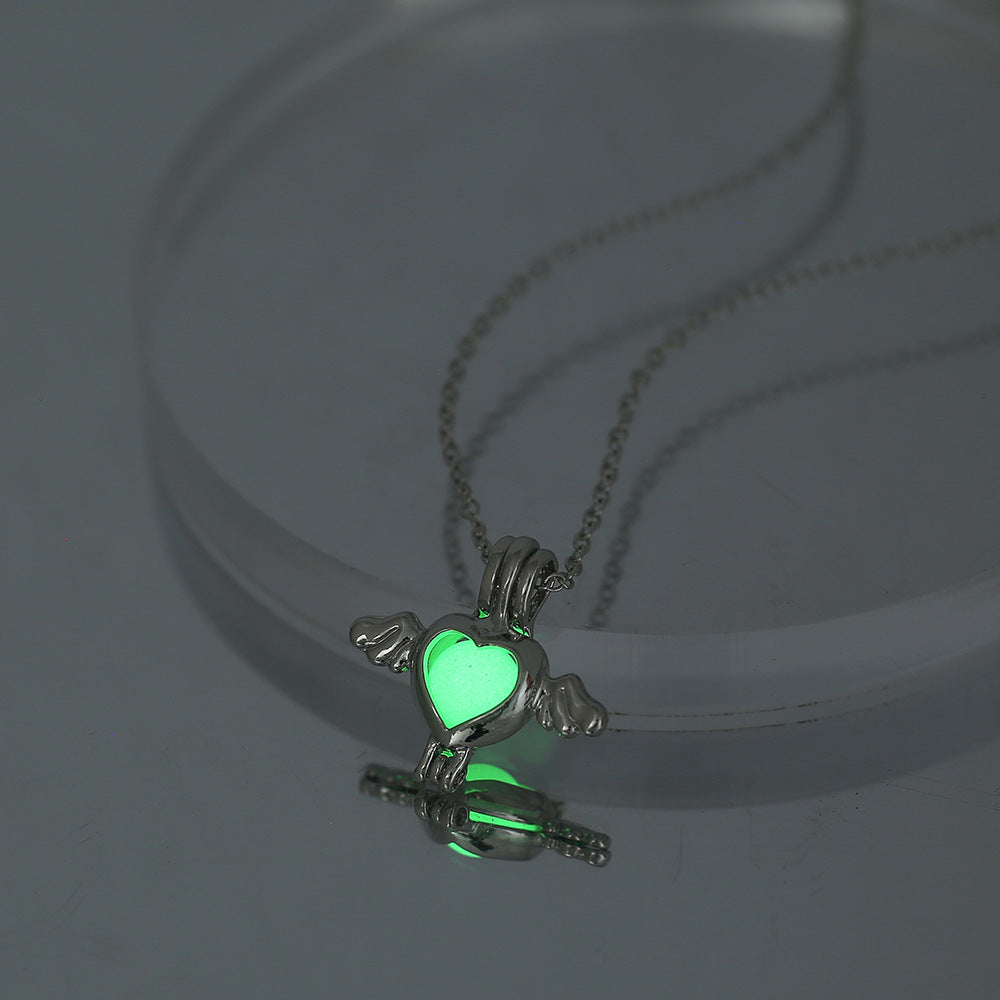 Fashion Multicolor Hollow Clavicle Chain Angel Accessories