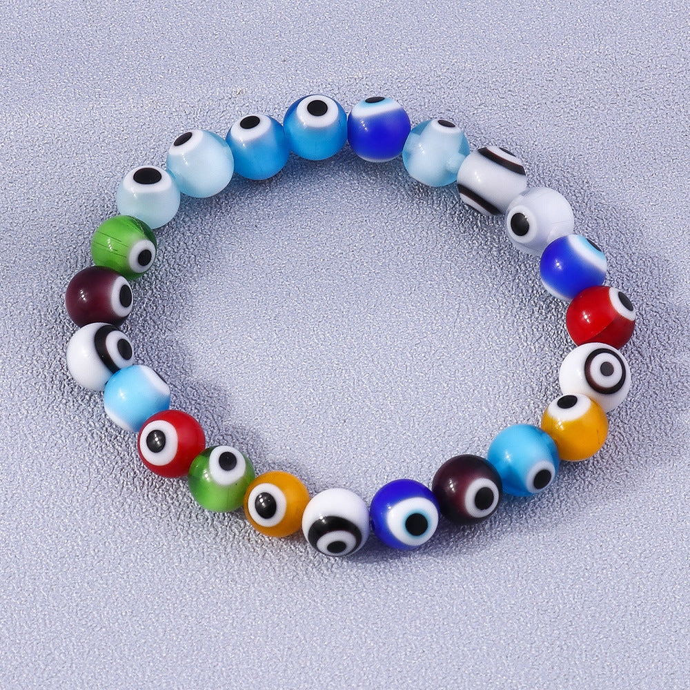 Devil's Eye Bracelet Colorful Beads Wristband Bracelet
