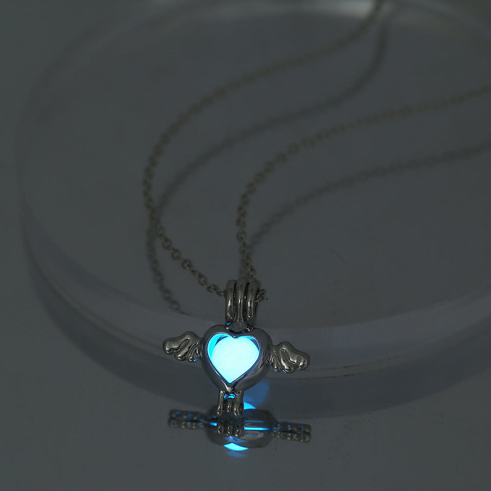 Fashion Multicolor Hollow Clavicle Chain Angel Accessories