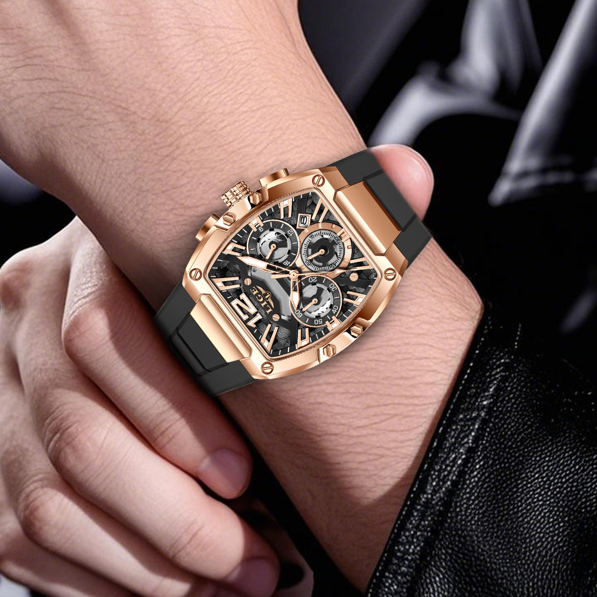 Sports Watch Multifunctional Waterproof Luminous Calendar